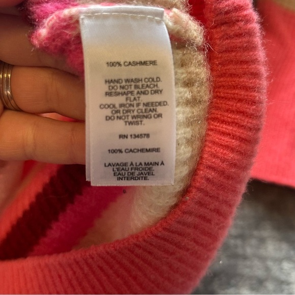 Womens 100% cashmere Simply Southern Long Sleeve Sweater - Picture 4 of 8